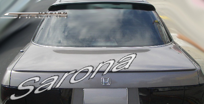 Custom Honda Accord Roof Wing  Sedan (1990 - 1993) - $289.00 (Manufacturer Sarona, Part #HD-022-RW)